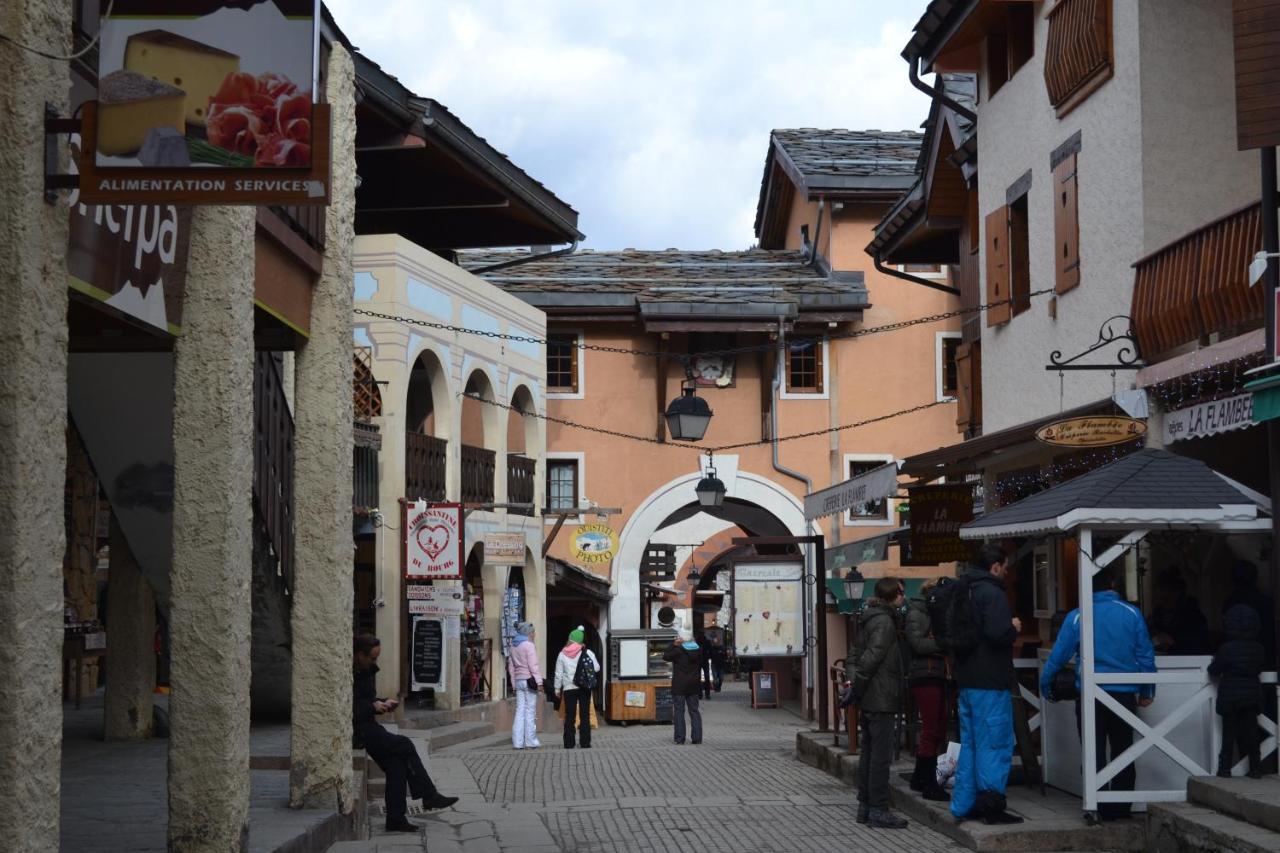 Valmorel Studio Skis Aux Pieds Dış mekan fotoğraf