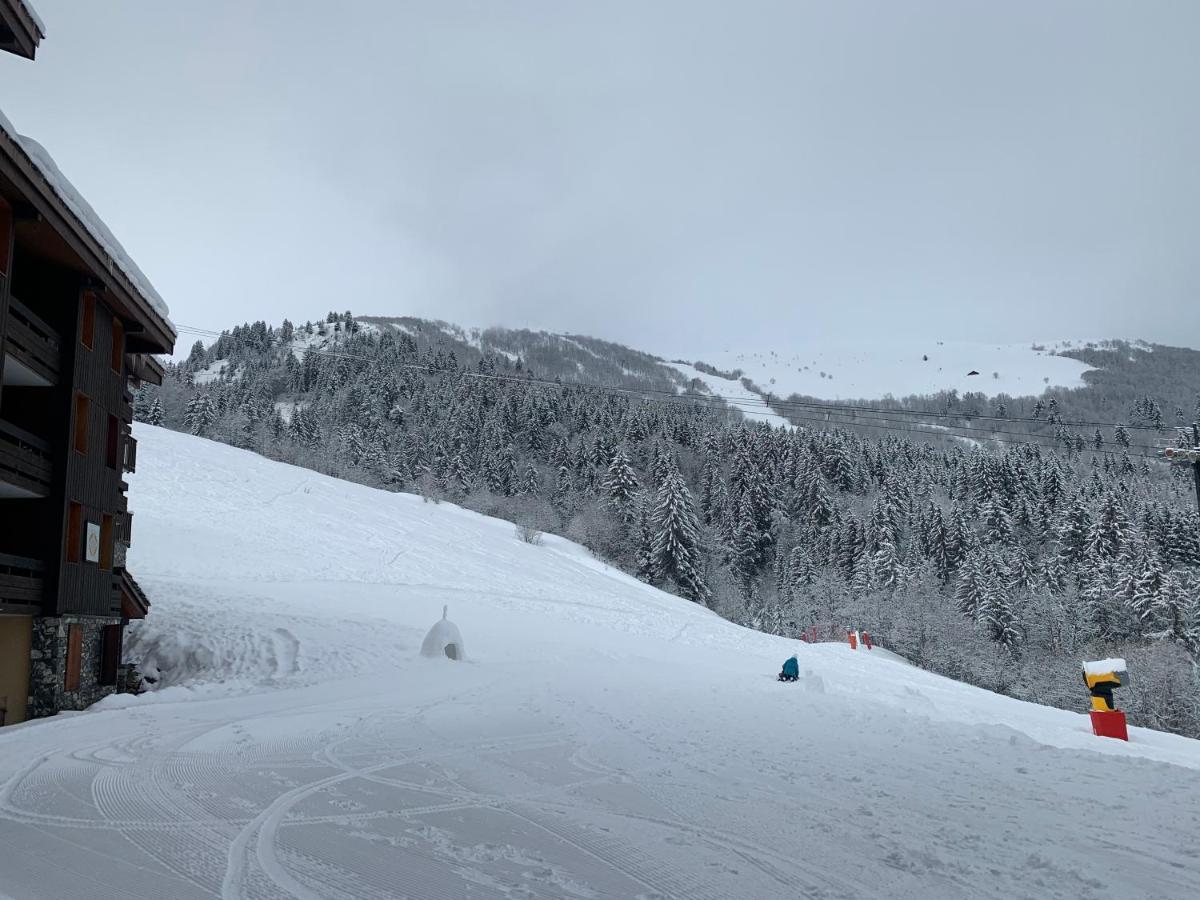 Valmorel Studio Skis Aux Pieds Dış mekan fotoğraf