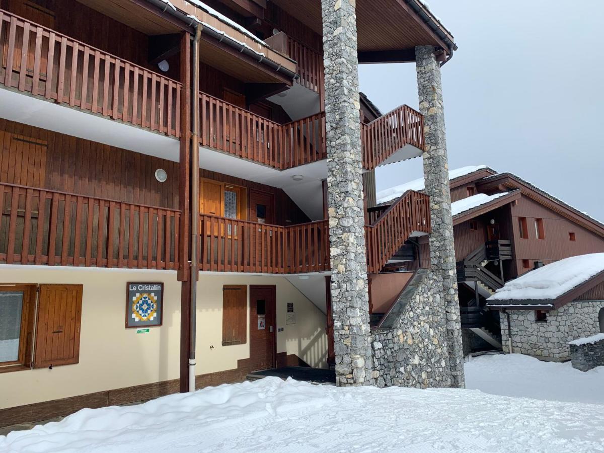 Valmorel Studio Skis Aux Pieds Dış mekan fotoğraf
