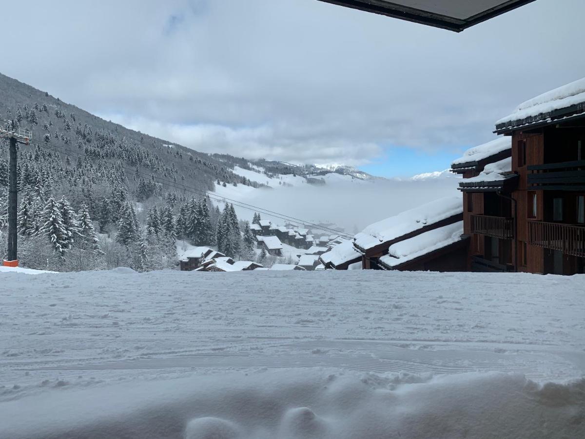 Valmorel Studio Skis Aux Pieds Dış mekan fotoğraf