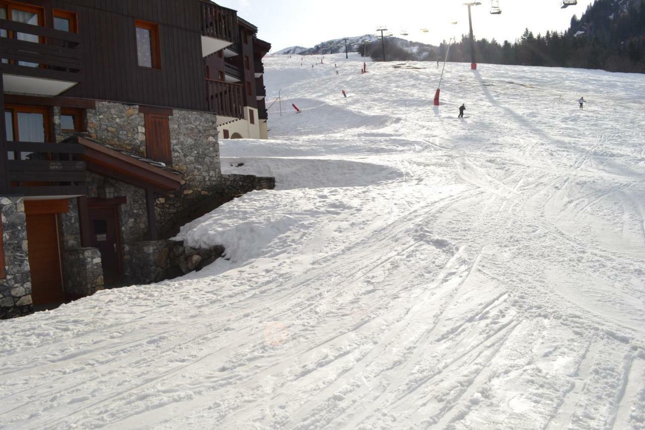 Valmorel Studio Skis Aux Pieds Dış mekan fotoğraf