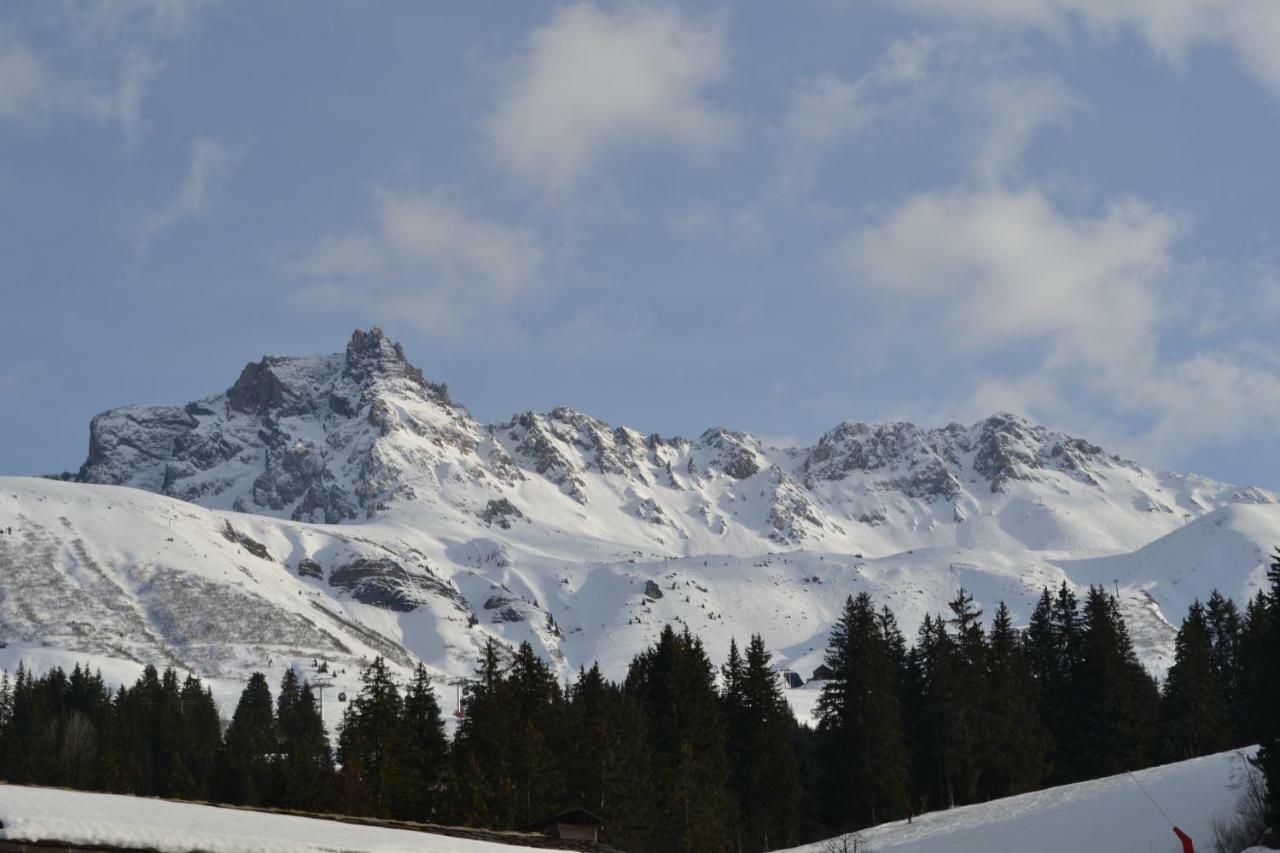 Valmorel Studio Skis Aux Pieds Dış mekan fotoğraf