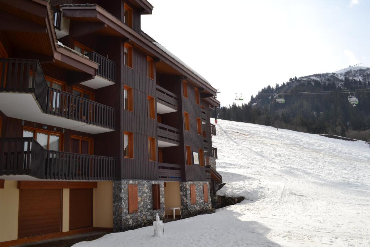 Valmorel Studio Skis Aux Pieds Dış mekan fotoğraf