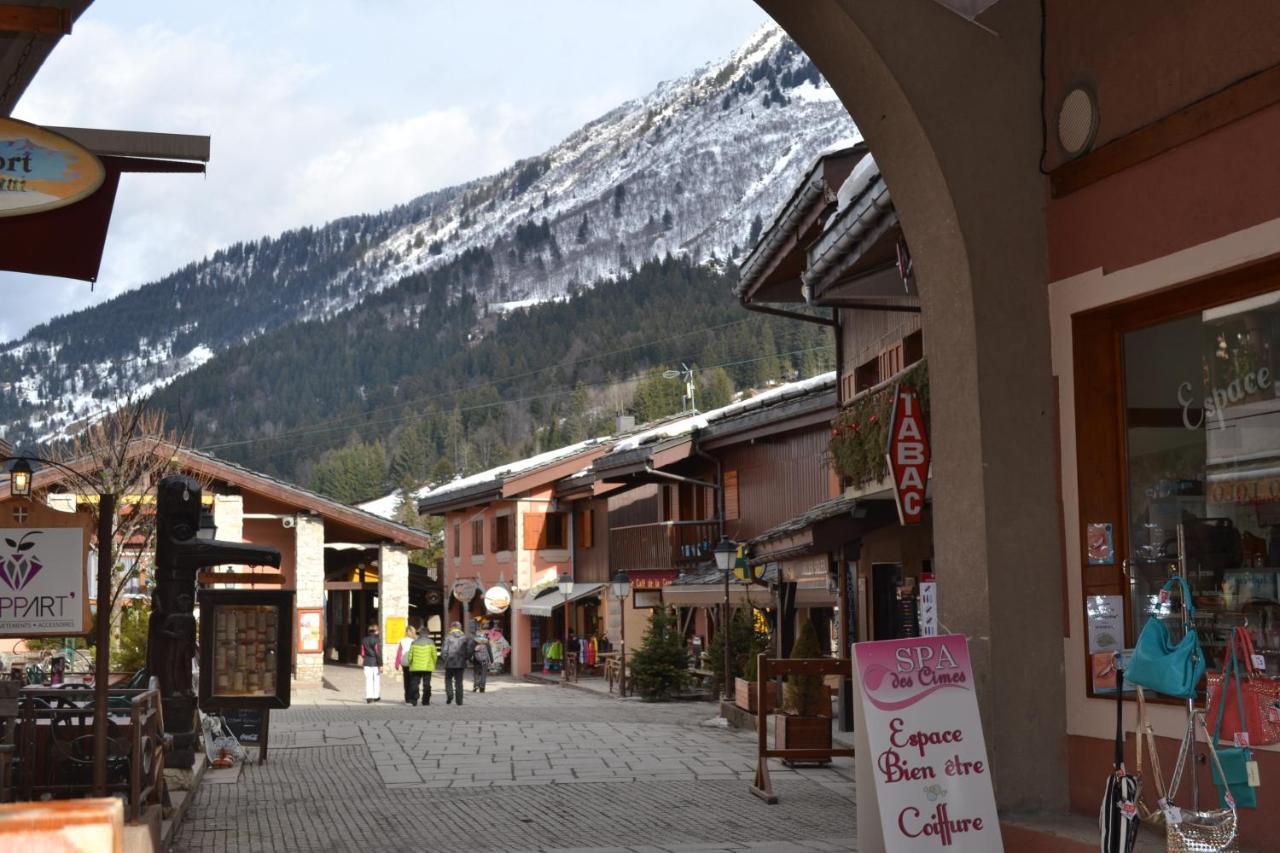 Valmorel Studio Skis Aux Pieds Dış mekan fotoğraf